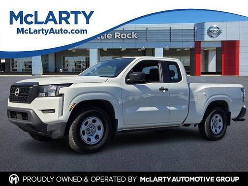 Glacier White 2024 Nissan Frontier S