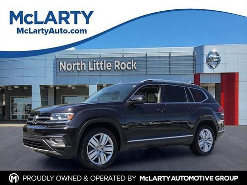 Deep Black Pearl Effect 2018 Volkswagen Atlas 3.6L SEL Premium