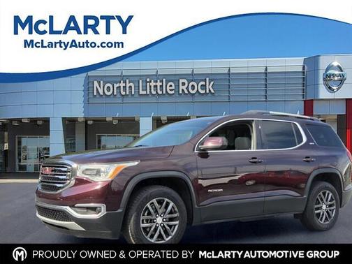 Black Cherry Metallic 2018 GMC Acadia SLT-1
