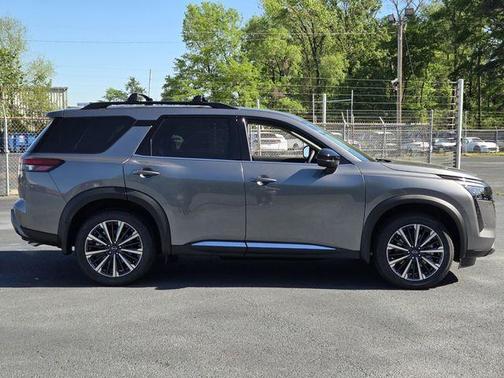 Gun Metallic 2026 Nissan Pathfinder Platinum