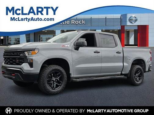 Slate Gray Metallic 2024 Chevrolet Silverado 1500 Custom Trail Boss