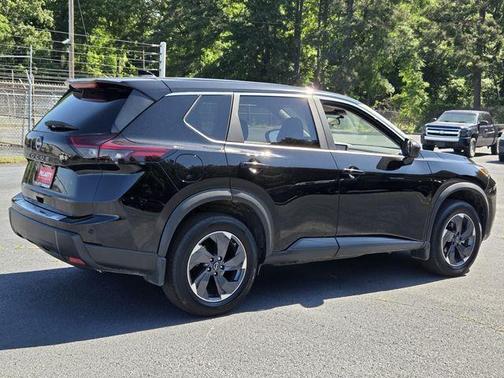 Black 2025 Nissan Rogue SV