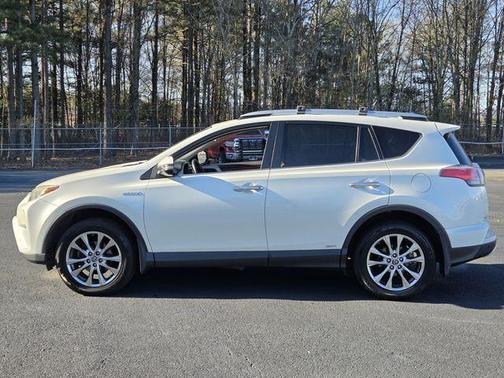 White 2016 Toyota RAV4 Hybrid Limited