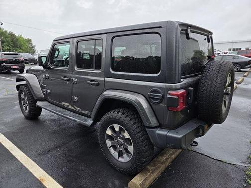 Granite Crystal Clearcoat Metallic 2018 Jeep Wrangler Unlimited Sahara