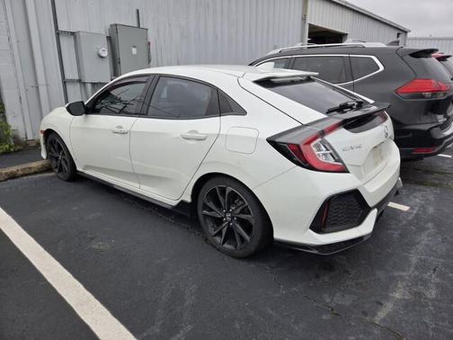 White Orchid 2017 Honda Civic Sport Touring