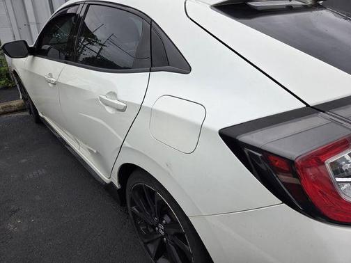 White Orchid 2017 Honda Civic Sport Touring