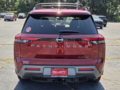 Scarlet Ember Tintcoat 2026 Nissan Pathfinder Platinum