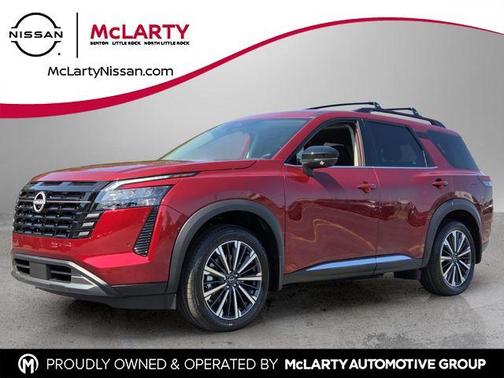 Scarlet Ember Tintcoat 2026 Nissan Pathfinder Platinum