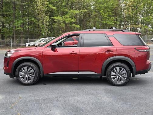 Scarlet Ember 2026 Nissan Pathfinder SV