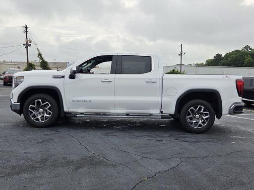 Summit White 2025 GMC Sierra 1500 SLT