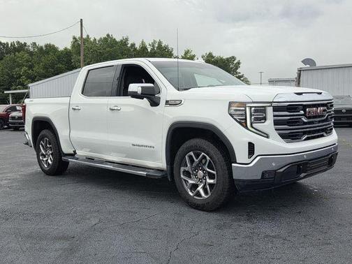Summit White 2025 GMC Sierra 1500 SLT