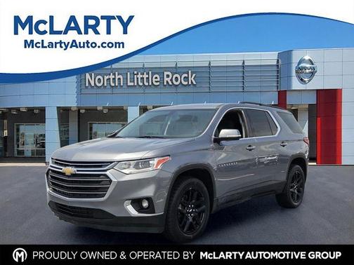 Satin Steel Metallic 2020 Chevrolet Traverse LT Cloth