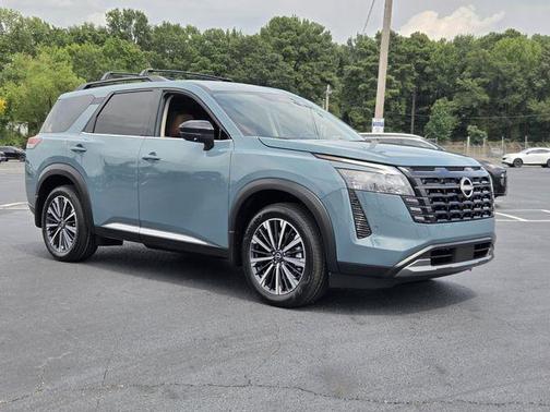 Baltic Teal 2026 Nissan Pathfinder Platinum