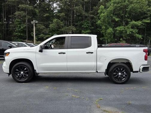 Summit White 2023 Chevrolet Silverado 1500 Custom
