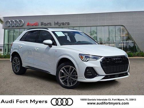 Glacier White Metallic 2025 Audi Q3 Premium 45 TFSI S line quattro Tiptronic