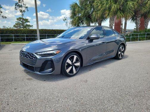 Gray 2026 Audi A5 Premium Plus TFSI quattro S tronic