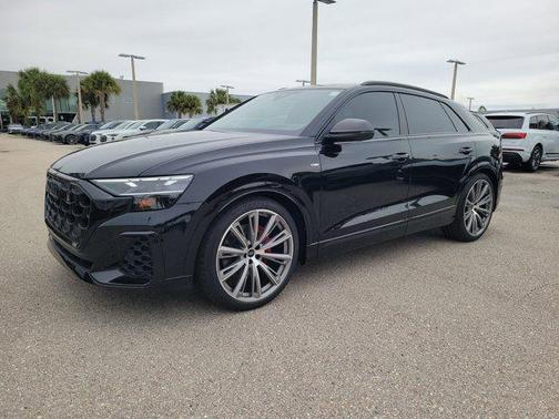 Mythos Black Metallic 2026 Audi Q8 55 Prestige