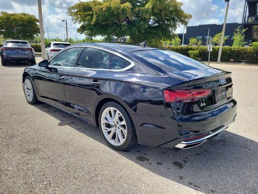 Brilliant Black 2023 Audi A5 Sportback Premium Plus
