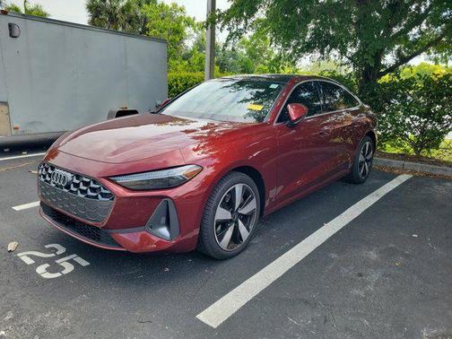 Grenadine Red Metallic 2025 Audi A5 Premium Plus TFSI quattro S tronic