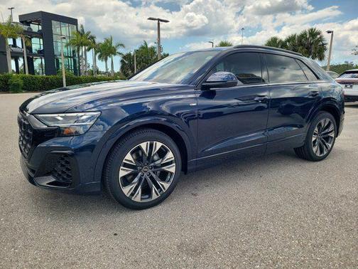 Waitomo Blue Metallic 2026 Audi Q8 55 Premium Plus