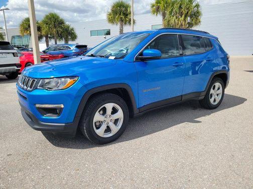 Laser Blue Pearlcoat 2019 Jeep Compass Latitude
