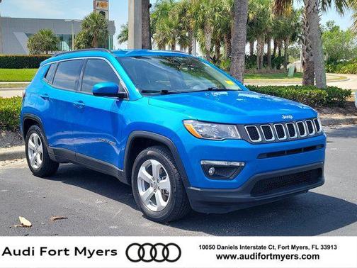 Laser Blue Pearlcoat 2019 Jeep Compass Latitude