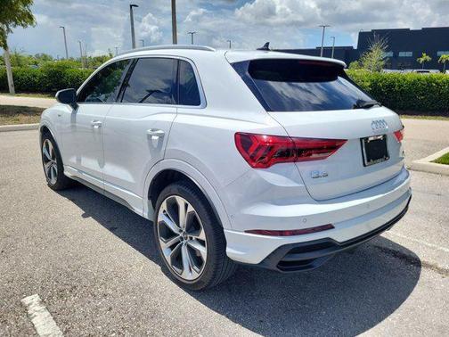 White 2020 Audi Q3 45 S line Prestige