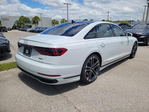 White 2026 Audi A8 55 TFSI quattro Tiptronic