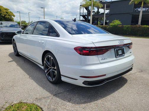 White 2026 Audi A8 55 TFSI quattro Tiptronic