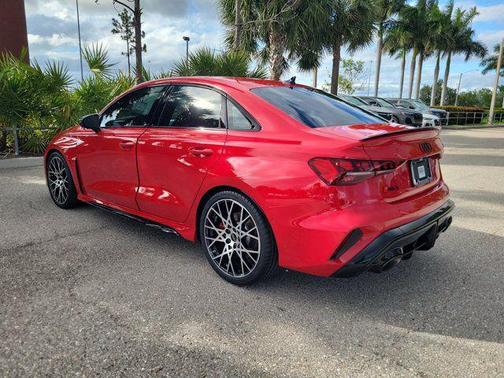 progressive red metallic 2026 Audi RS 3 TFSI quattro S tronic