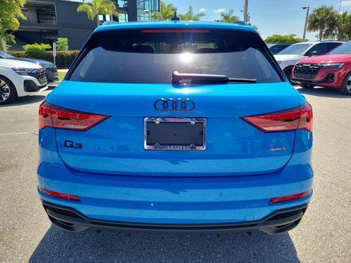 Turbo Blue 2023 Audi Q3 45 S line Premium Plus