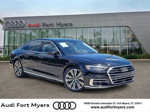 Mythos Black Metallic 2020 Audi A8 L 60