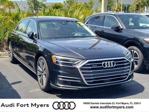 Mythos Black Metallic 2020 Audi A8 L 60