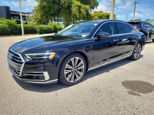 Mythos Black Metallic 2020 Audi A8 L 60