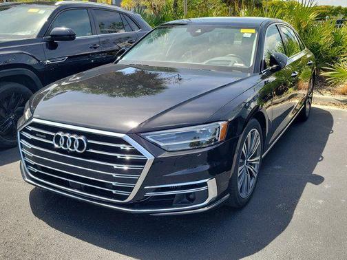 Mythos Black Metallic 2020 Audi A8 L 60