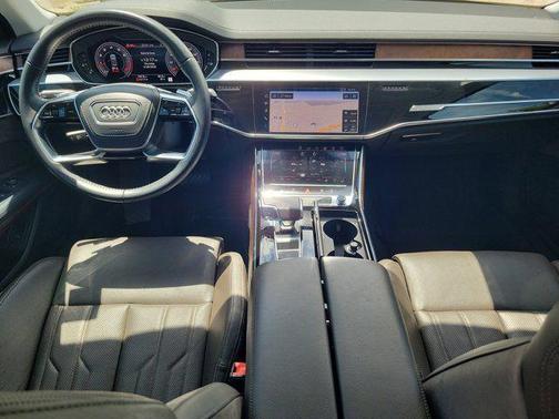 Mythos Black Metallic 2020 Audi A8 L 60