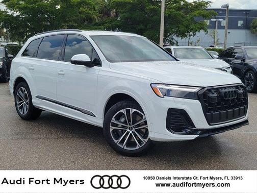 White 2026 Audi Q7 45 Premium
