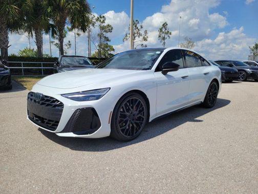 White Metallic 2026 Audi A6 Prestige quattro S tronic