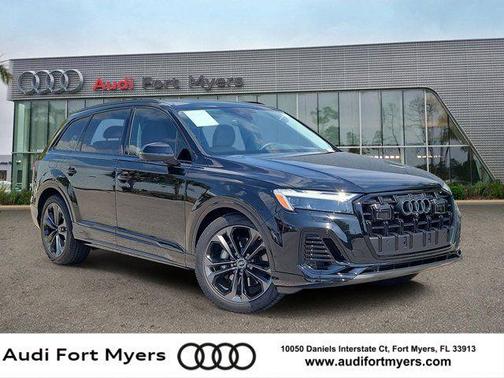 Mythos Black Metallic 2025 Audi Q7 55 Premium Plus
