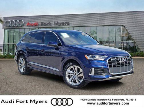 Navarra Blue Metallic 2022 Audi Q7 45 Premium Plus