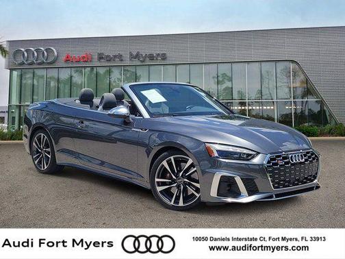 Daytona Gray Pearl Effect/Black Roof 2024 Audi S5 3.0T Premium Plus