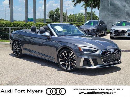 Daytona Gray Pearl Effect/Black Roof 2024 Audi S5 3.0T Premium Plus