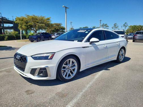 Ibis White 2023 Audi A5 Sportback 45 S Line Premium