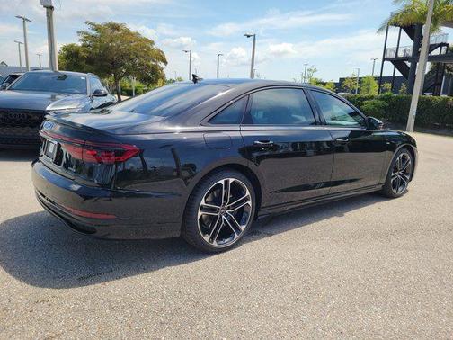 Black 2026 Audi A8 55 TFSI quattro Tiptronic