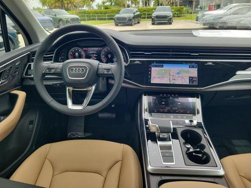 White 2026 Audi Q7 45 Premium Plus