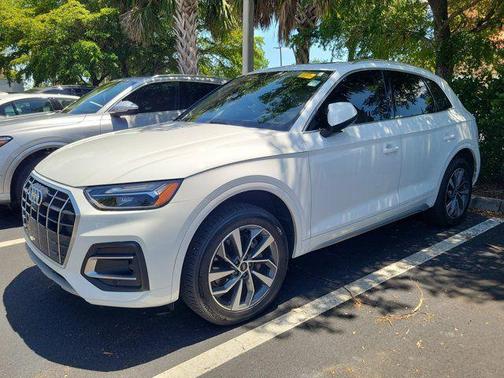 Ibis White 2021 Audi Q5 45 Premium Plus