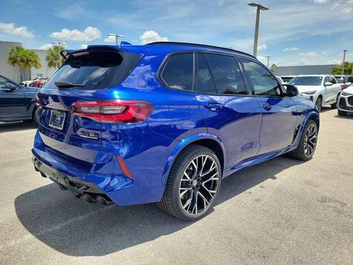 Marina Bay Blue Metallic 2023 BMW X5 M Base