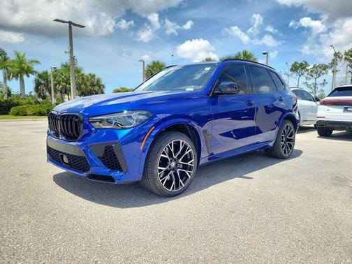 Marina Bay Blue Metallic 2023 BMW X5 M Base