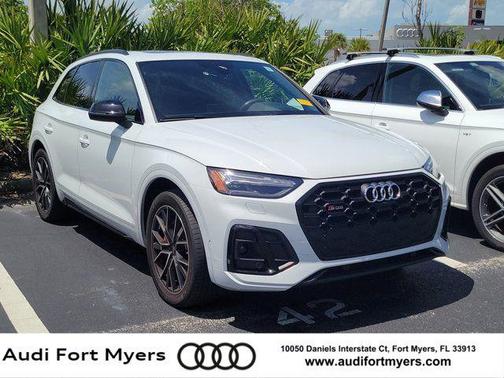 Glacier White Metallic 2021 Audi SQ5 3.0T Prestige