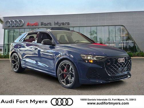 Blue 2026 Audi RS Q8 4.0T